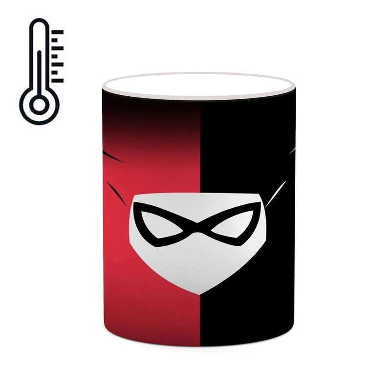 ماگ حرارتی کاکتی مدل هارلی کوئین Harley Quinn کد mgh38874