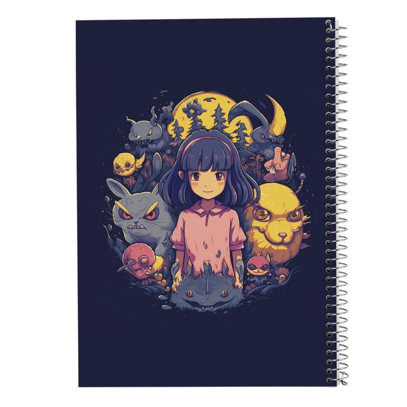 دفتر نت موسیقی 50 برگ مدوپد مدل Ghibli کد DF2361