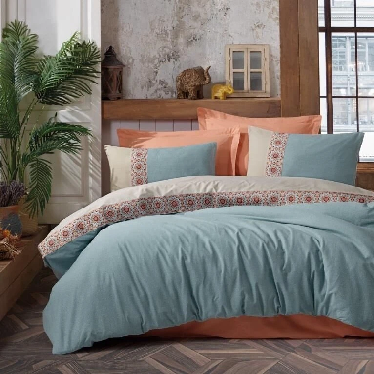 سرویس روتختی کاتن باکس مدل Folk Art تک نفره 3 تکه