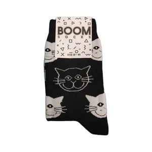 جوراب مدل فانتزی طرح گربه