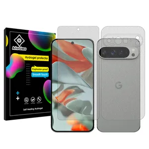 Arka Glass Tough model matte screen protector suitable for Google Pixel 9 Pro XL mobile phone along with the back of the phone protector