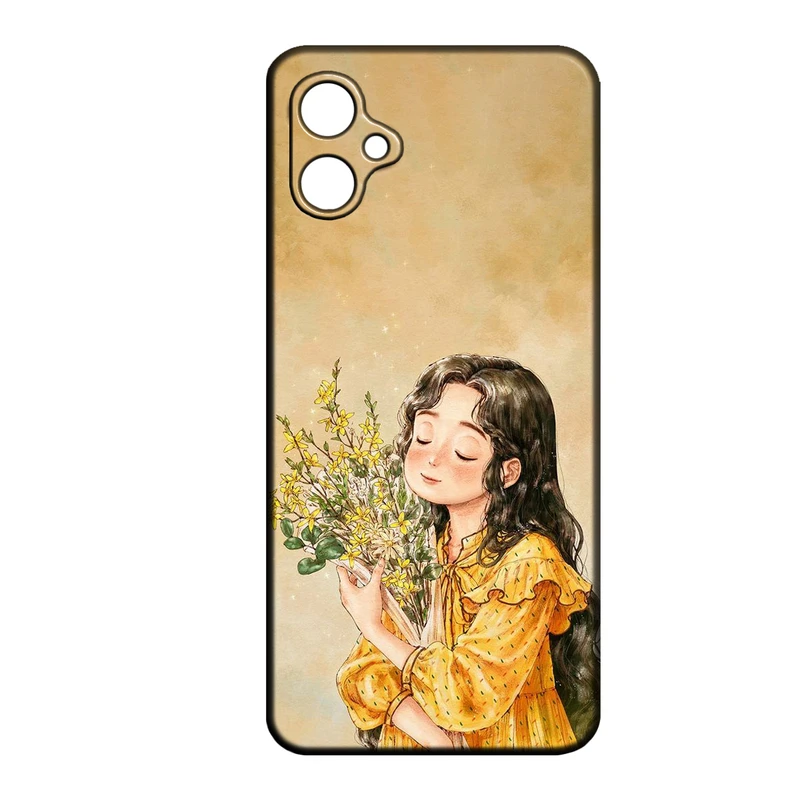 کاور طرح دخترانه کد 39 مناسب برای گوشی موبایل سامسونگ Galaxy A07