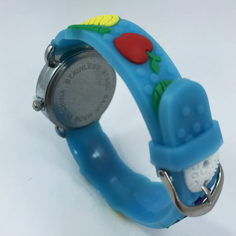 ساعت مچی عقربه ای بچگانه مدل میوه ها ساعت مچی عقربه ای بچگانه مدل میوه ها