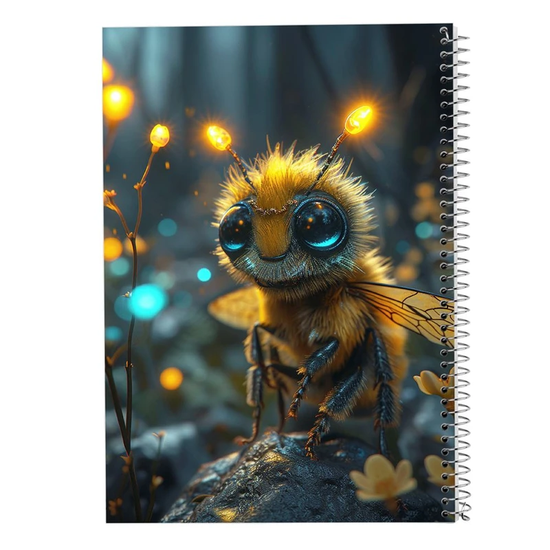 دفتر نقاشی 50 برگ مدوپد مدل موجودات فانتزی کد DF16429