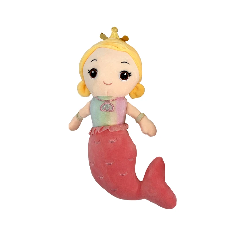 عروسک طرح پری دریایی مدل 14599 ارتفاع 30 سانتی متر