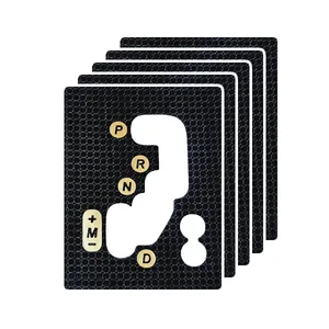 برچسب لیور دنده اتوماتیک خودرو کد 10669G مناسب برای پژو 207 بسته 5 عددی