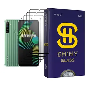 Atouchbo Shiny Glass MIX004 Screen Protector For Realme 6i Pack Of 4