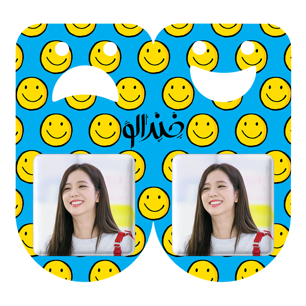 پیکسل خندالو مدل جیسو بلک پینک کد 14208 به همراه مگنت