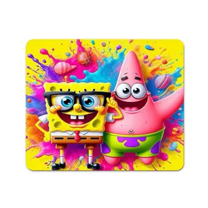 ماوس پد مدل باب اسفنجی و پاتریک کد 0276