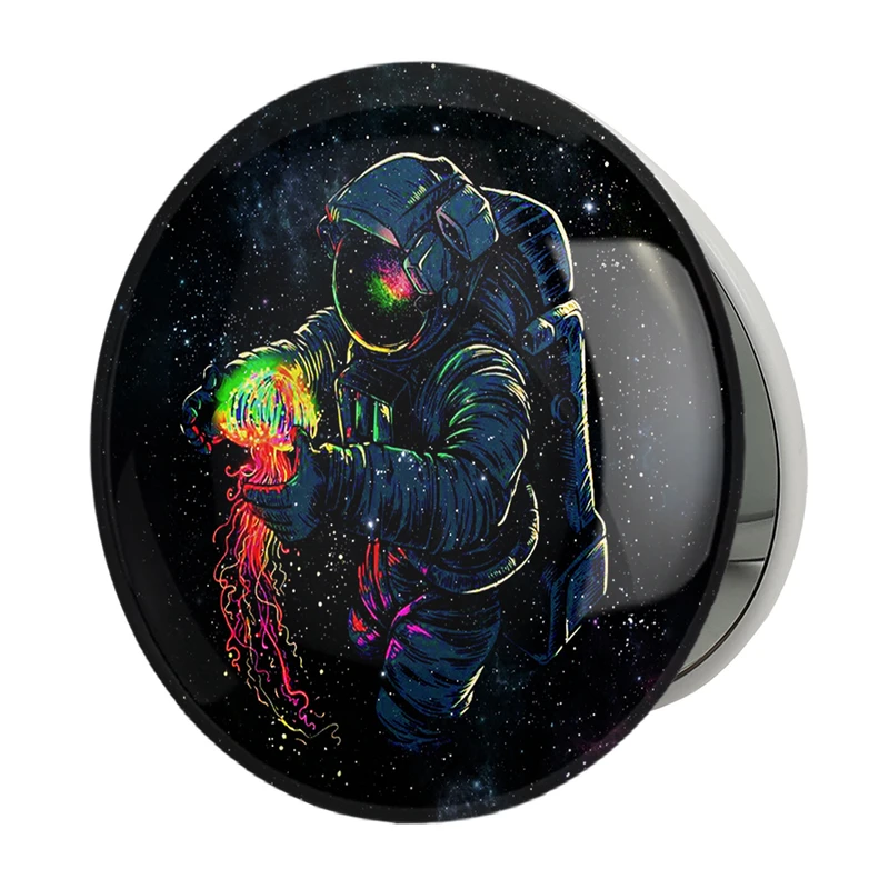 آینه جیبی خندالو طرح فضایی مدل تاشو کد 25161 