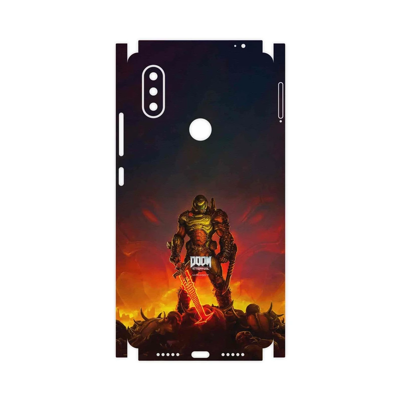 برچسب پوششی ماهوت مدل DOOM Game Series-FullSkin مناسب برای گوشی موبایل شیائومی Mi 8 SE