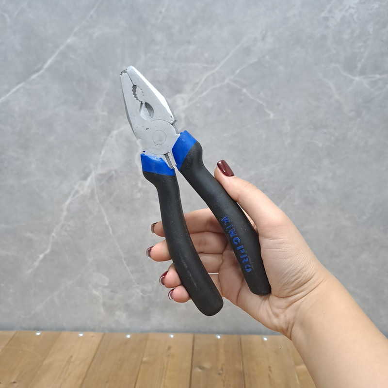 انبر دست صنعتی کینگ پرو مدل GERMANY سایز 8 اینچ