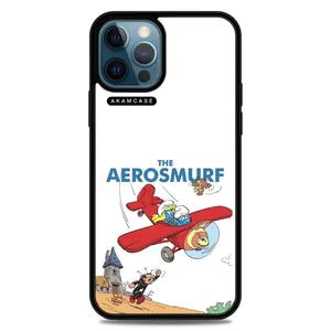 AKAM AMC-WA12PROMAX-SMURFS-23 Cover For Apple iPhone 12 Pro Max