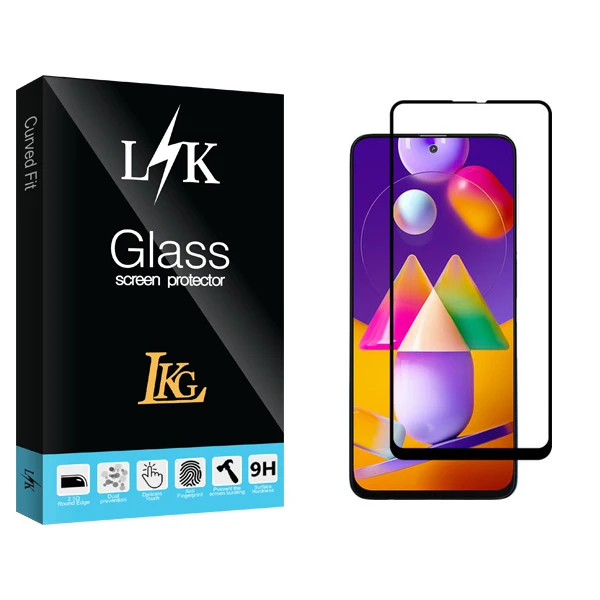 محافظ صفحه نمایش ال کا جی مدل LK Glass مناسب برای گوشی موبایل سامسونگ Galaxy M31s
