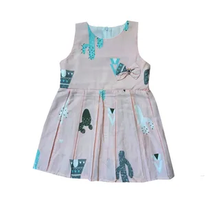 پیراهن دخترانه مدل گلاره کاکتوس