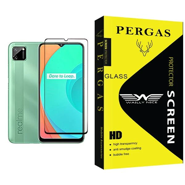 محافظ صفحه نمایش وایلی نایس مدل Pergas Glass MIX001 مناسب برای گوشی موبایل ریلمی C11