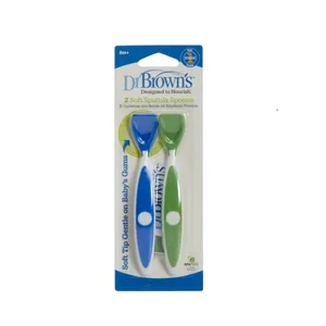 قاشق کودک دکتر براونز مدل first stage بسته 2 عددی