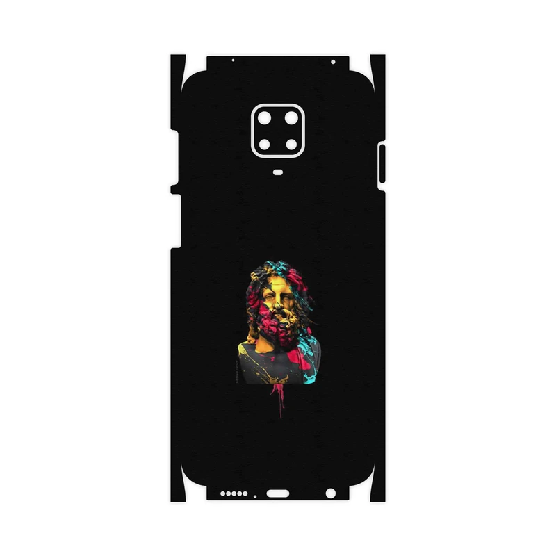 برچسب پوششی ماهوت مدل Painted Sculpture Digital Art-FullSkin مناسب برای گوشی موبایل شیائومی Redmi Note 9 Pro