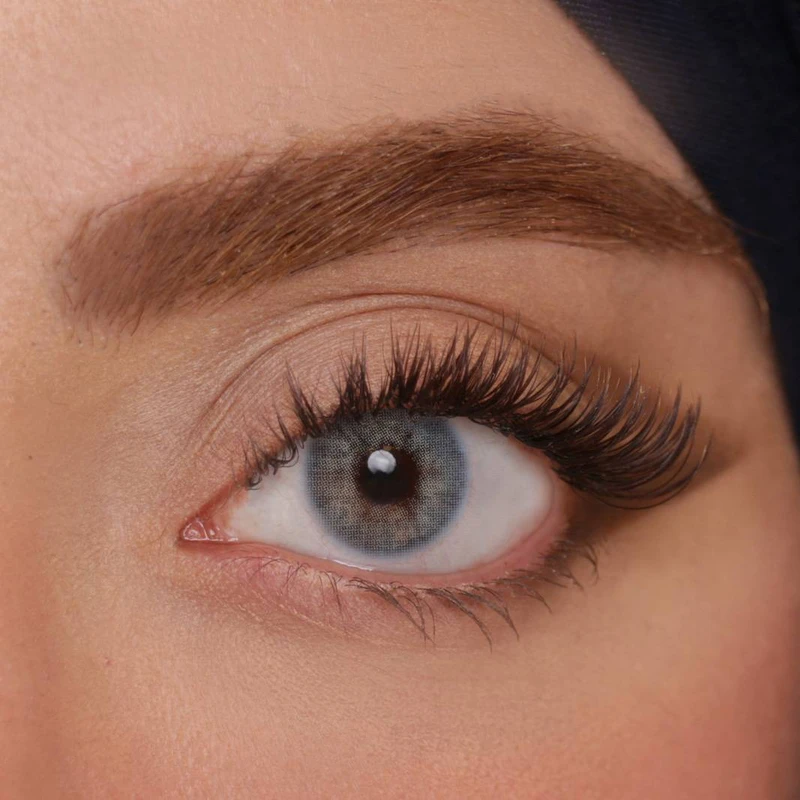 لنز چشم رویال ویژن مدل NEW YORK OLIVIA کد 22 رنگ سبز زیتونی دور دار