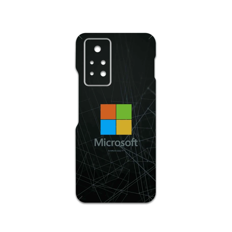 برچسب پوششی ماهوت مدل Microsoft-Logo مناسب برای گوشی موبایل اینفینیکس Note 11 Pro
