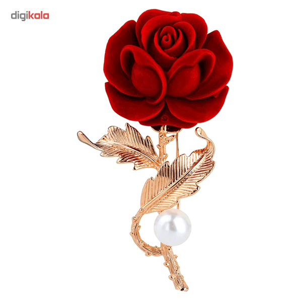 گل سینه روزینی مدل BR24