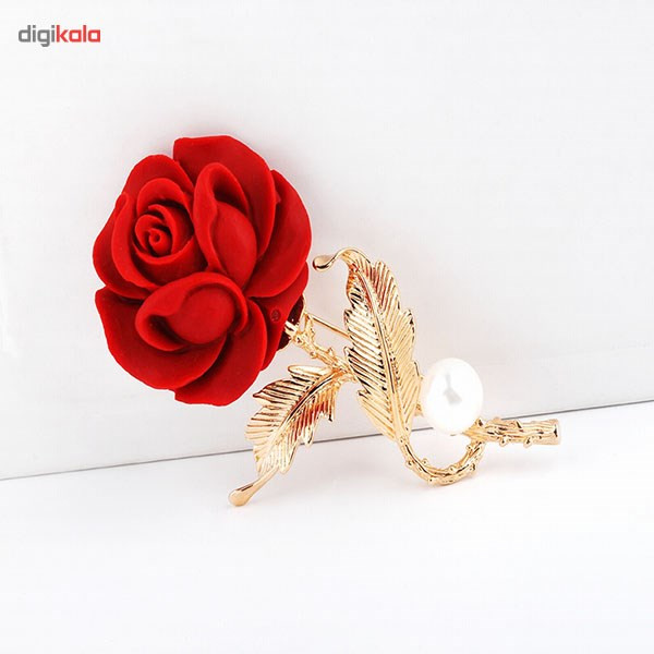 گل سینه روزینی مدل BR24