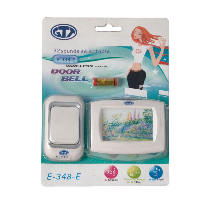 زنگ بی سیم جی تی تی مدل E-348-E کد 2