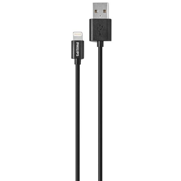 کابل تبدیل USB به لایتنینگ فیلیپس مدل DLC2404V/10 طول 1 متر کابل تبدیل USB به لایتنینگ فیلیپس مدل DLC2404V/10 طول 1 متر