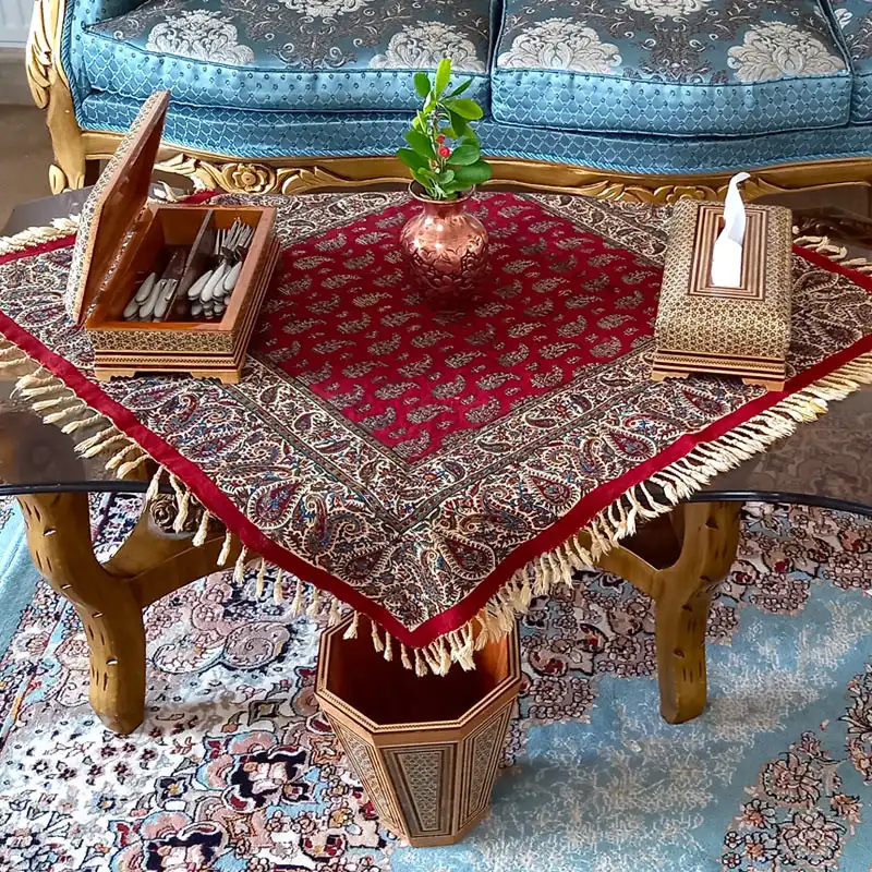 جعبه قاشق و چنگال خاتم کاری کد 101