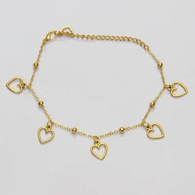 پابند زنانه مدل قلب کد HN1624