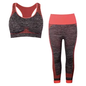 ست نیم تنه و لگینگ ورزشی زنانه مدل 3621-3