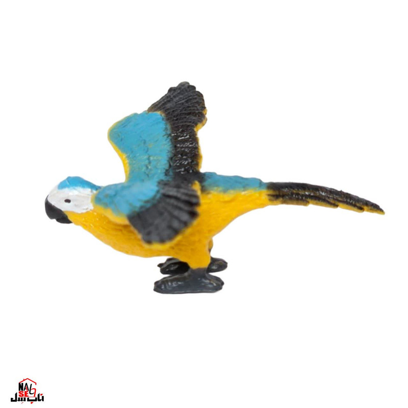 فیگور ناب سل مدل طوطی ماکائو کد MACAW NAAB023 ارتفاع 3 سانتی متر