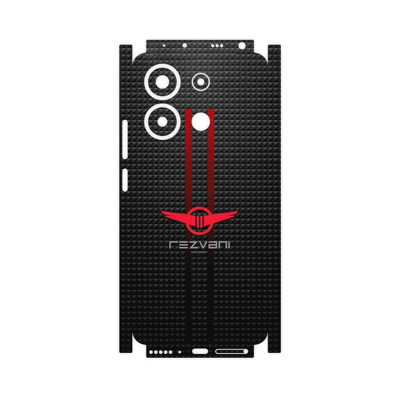 برچسب پوششی ماهوت مدل Rezvani Motors-FullSkin مناسب برای گوشی موبایل شیائومی Redmi Note 13 4G