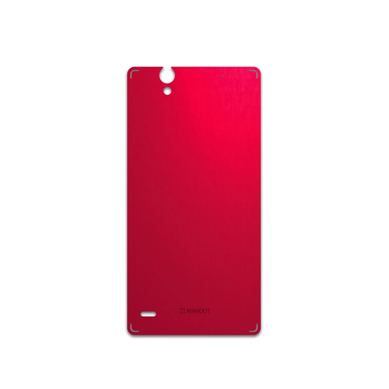 برچسب پوششی ماهوت مدل Matte-Warm-Red مناسب برای گوشی موبایل سونی Xperia C4