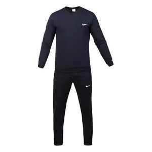 ست تی شرت و شلوار مردانه مدل  اسلش رنگ سرمه ای