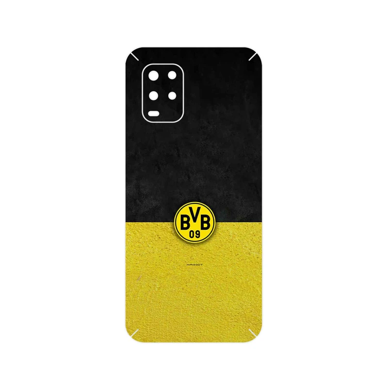 برچسب پوششی ماهوت مدل Borussia Dortmund FC مناسب برای گوشی موبایل شیائومی Mi 10 Lite 5G