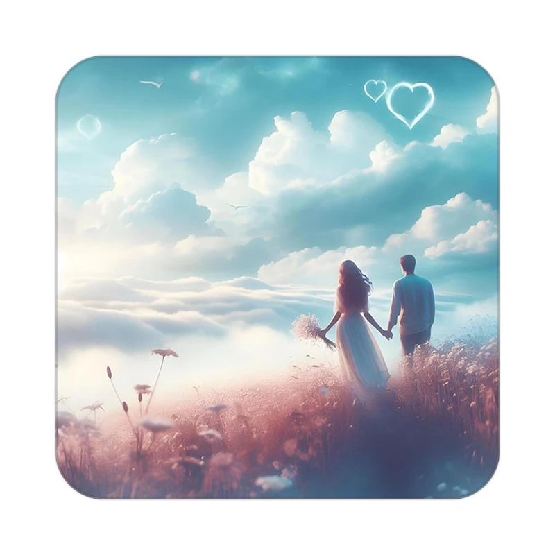 زیر لیوانی کاکتی مدل عاشقانه کد mp12281