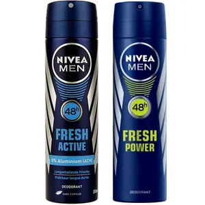  اسپری بدن مردانه نیوآ مدل Fresh Active Fresh Power حجم 150 میلی لیتر بسته 2 عددی
