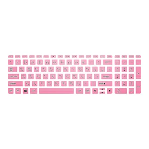 برچسب حروف فارسی کیبورد توییجین و موییجین مدل pink 02 مناسب برای لپ تاپ اچ پی Pavilion 15-P Series