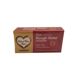 کاندوم راف ریدر مدل Ultra Thin کلاسیک رنگی بسته 3 عددی