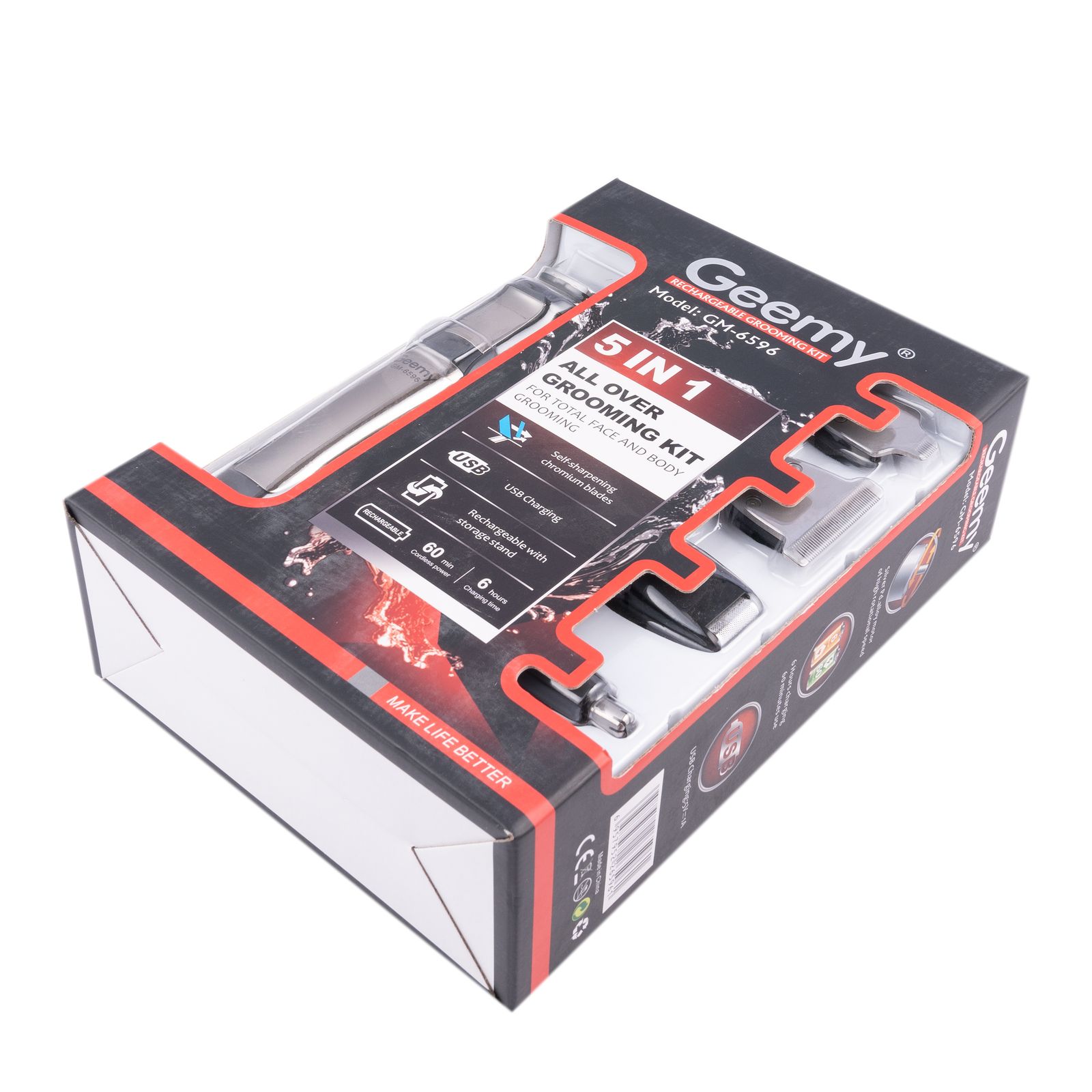 ست ماشین اصلاح جیمی مدل GM-6596 -  - 9