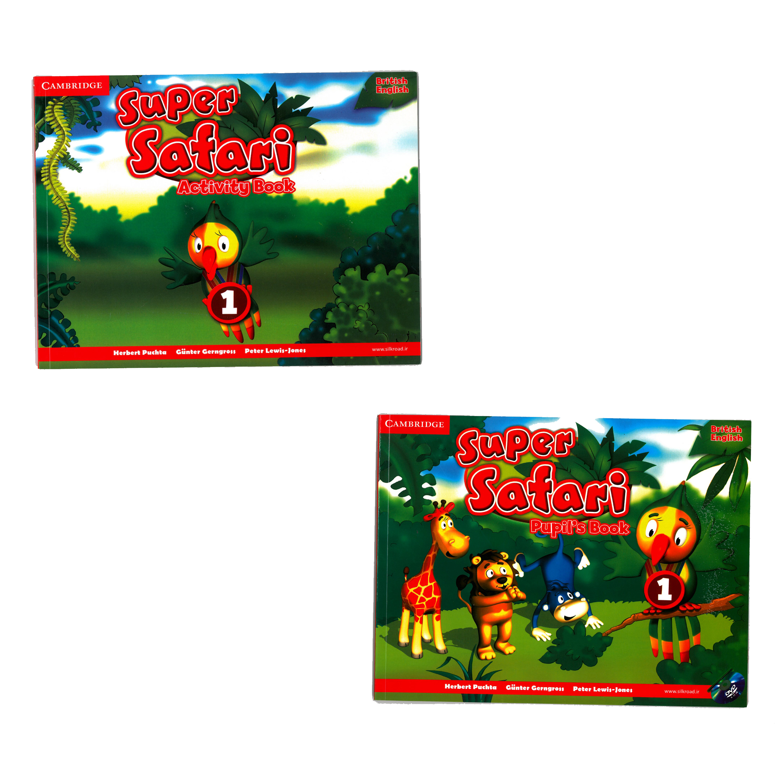 کتاب Super Safari 1 اثر Herbert Puchta انتشارات کمبریج 2 جلدی