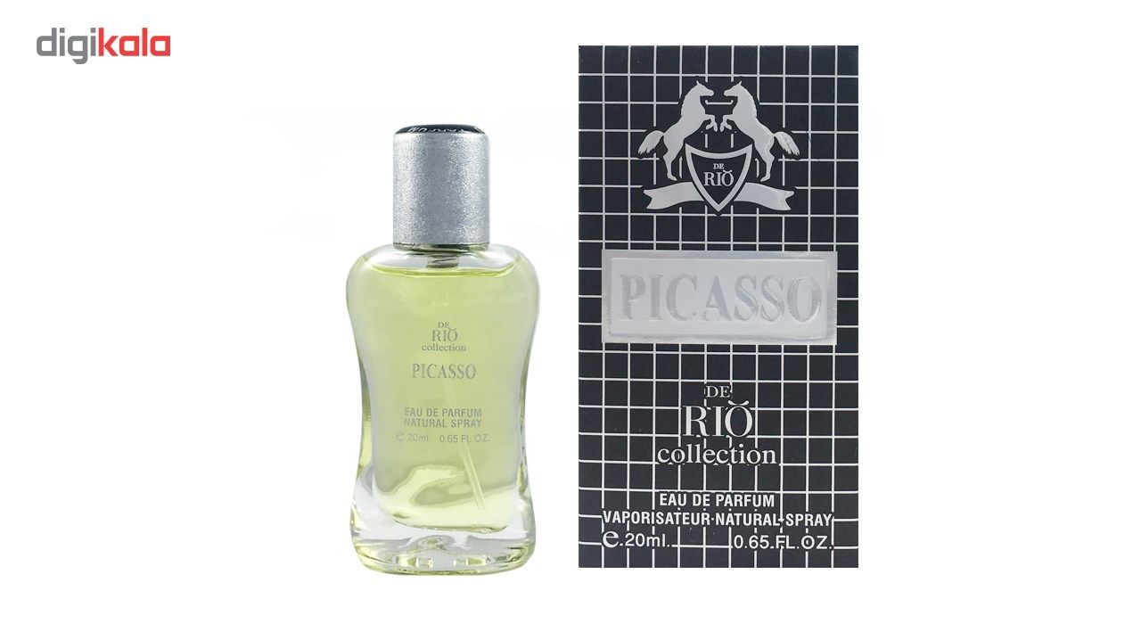 عطر جیبی مردانه ریو کالکشن مدل Rio Picasso حجم 20ml -  - 2