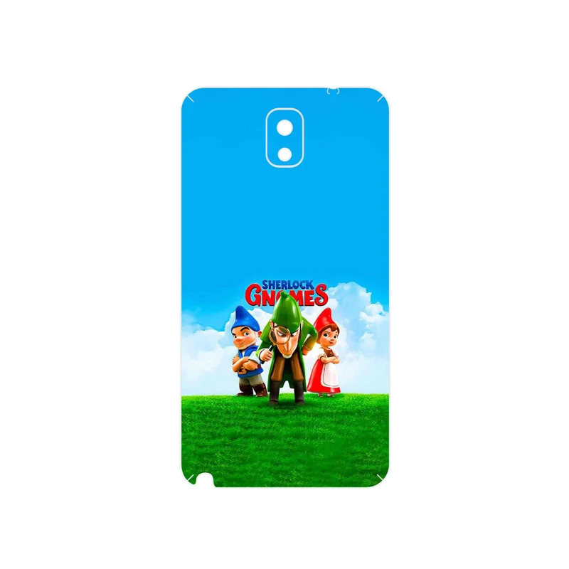 برچسب پوششی ماهوت مدل Sherlock Gnomes مناسب برای گوشی موبایل سامسونگ Galaxy Note 3