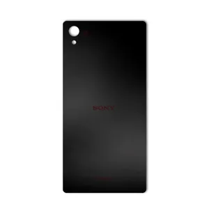 MAHOOT Black-color-shades Special Texture Cover Sticker for Sony Xperia Z5