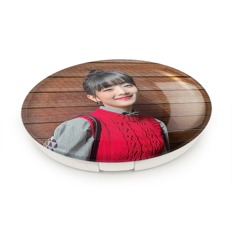 آینه جیبی خندالو طرح مینی گروه جی آیدل GIdle مدل تاشو کد 19532