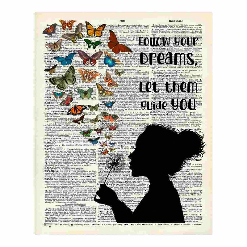 پوستر مدل پیگیر رویاهایت باش