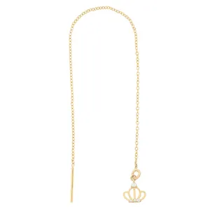 گوشواره طلا 18 عیار رزا مدل EGB32