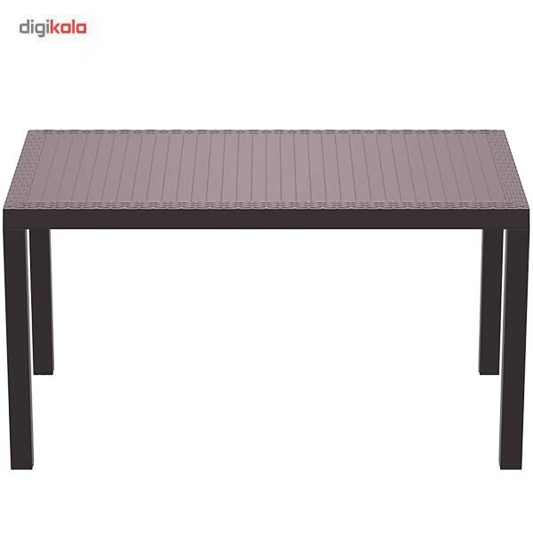 میز ناهارخوری نظری مدل 140x80-Rattan Orlando