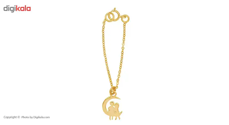 آویز ساعت طلا 18 عیار رزا مدل WTC97